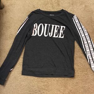 Grey Long Sleeve Shirt